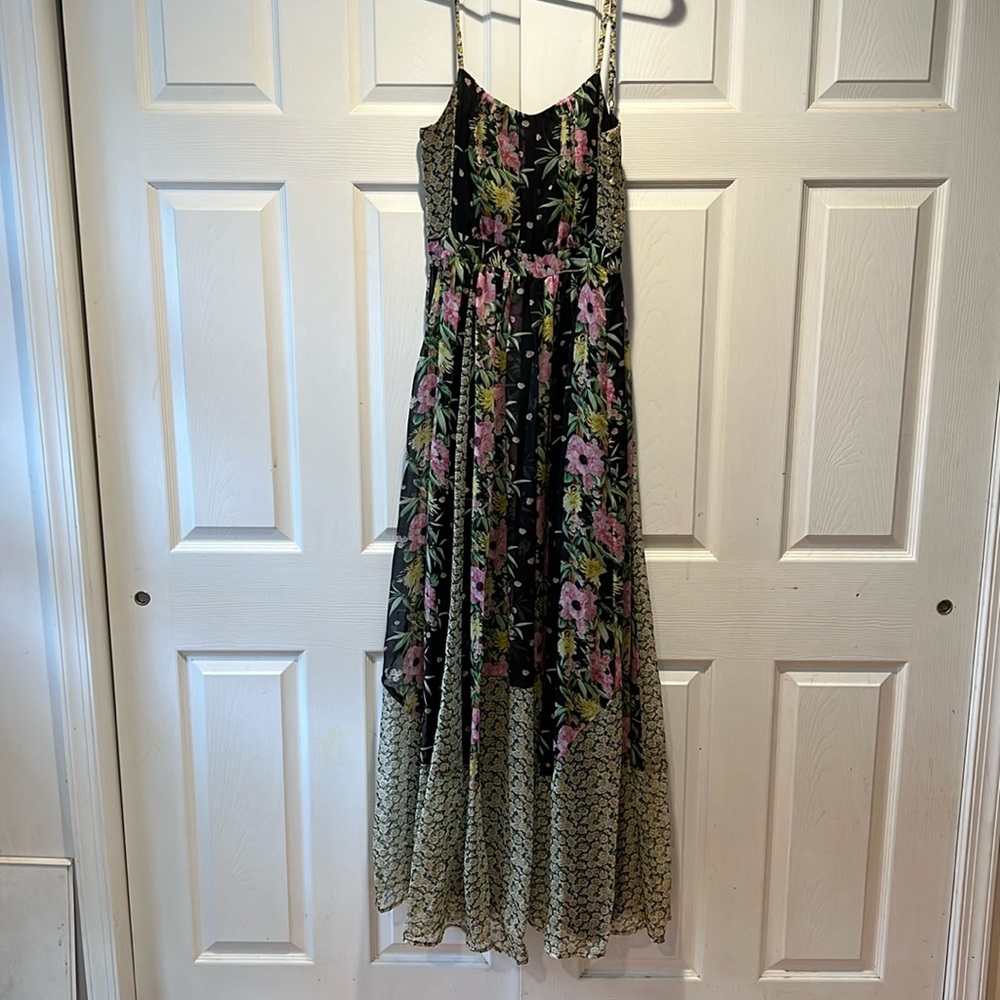 French Connection floral maxi dress size 6